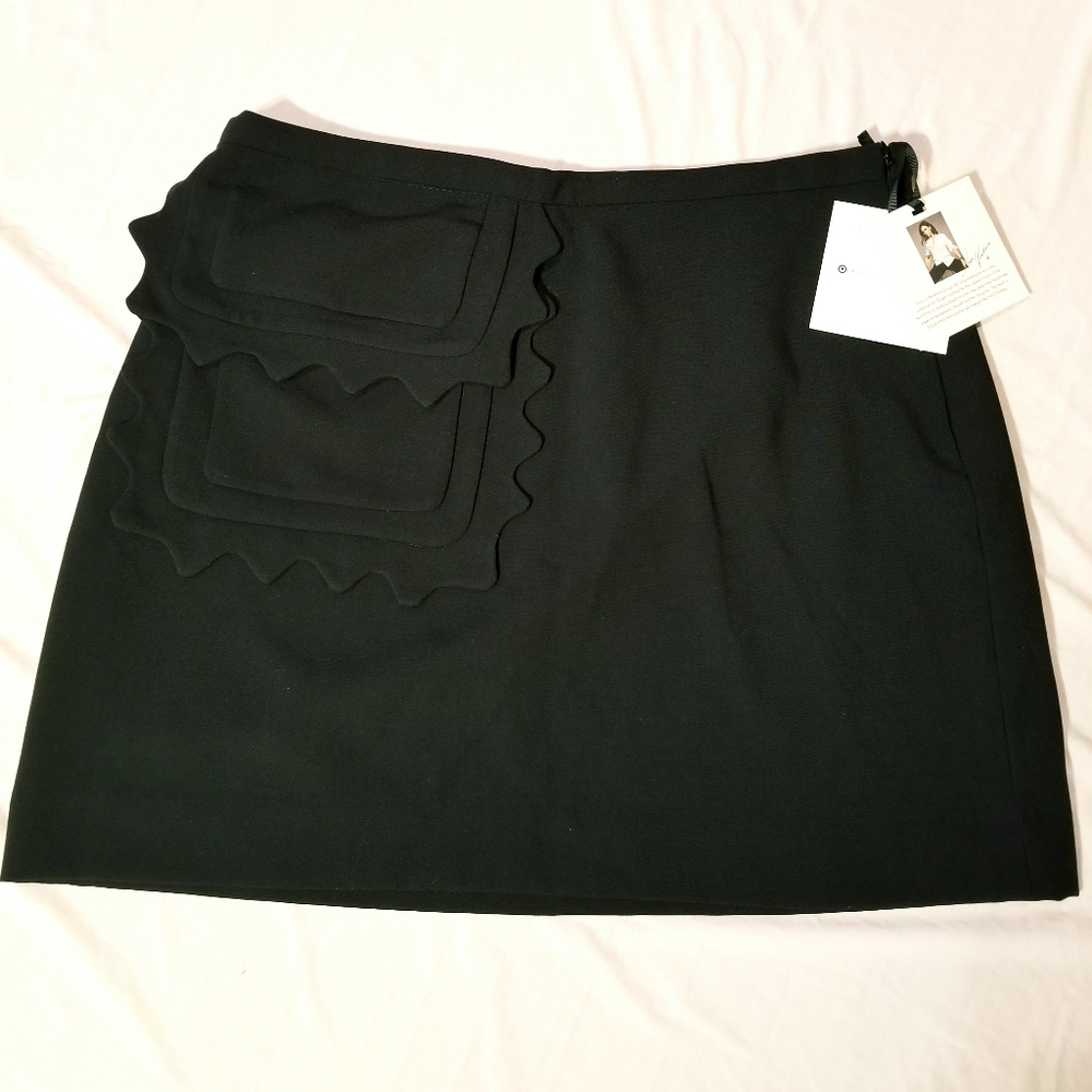 Victoria Beckham black skirt size L